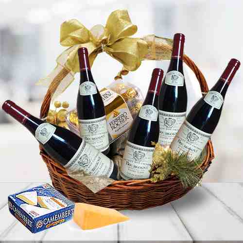 Cheese Chocolate Wine-Send Wine And Cheese Online