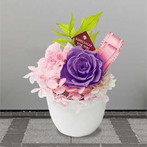 Housewarming Gift Crate, Juniper Flowers