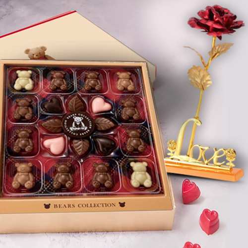 - Valentine’s Day Chocolate Gift Box And Card Delivery