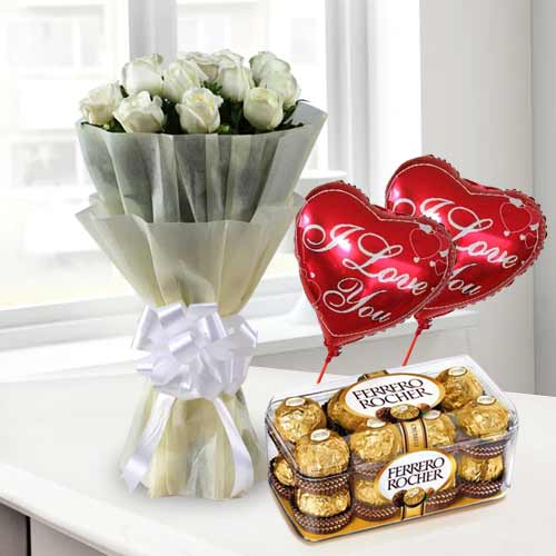 - Valentine’s Rose Combo For Her