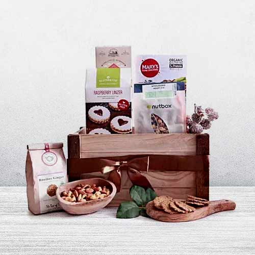 Simple Gluten Free Assortment-Gourmet Food Gift Basket