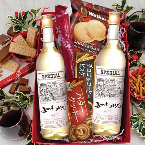 - Christmas Wine And Gourmet Food Gift Delivery