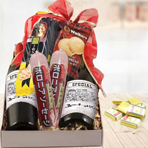 Sweet And Savory Holiday Basket