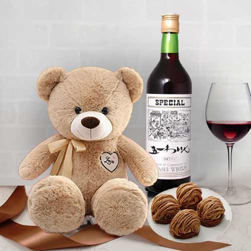 - Send Teddy Hamper With Personalized Message Online