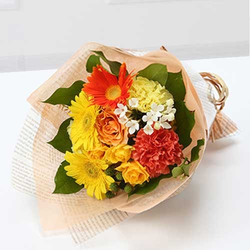 Floral Elegance-Graduation Flower Bouquet